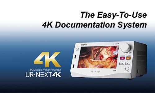 UR-NEXT4K Medical Video Recorder | TEAC Europe GmbH
